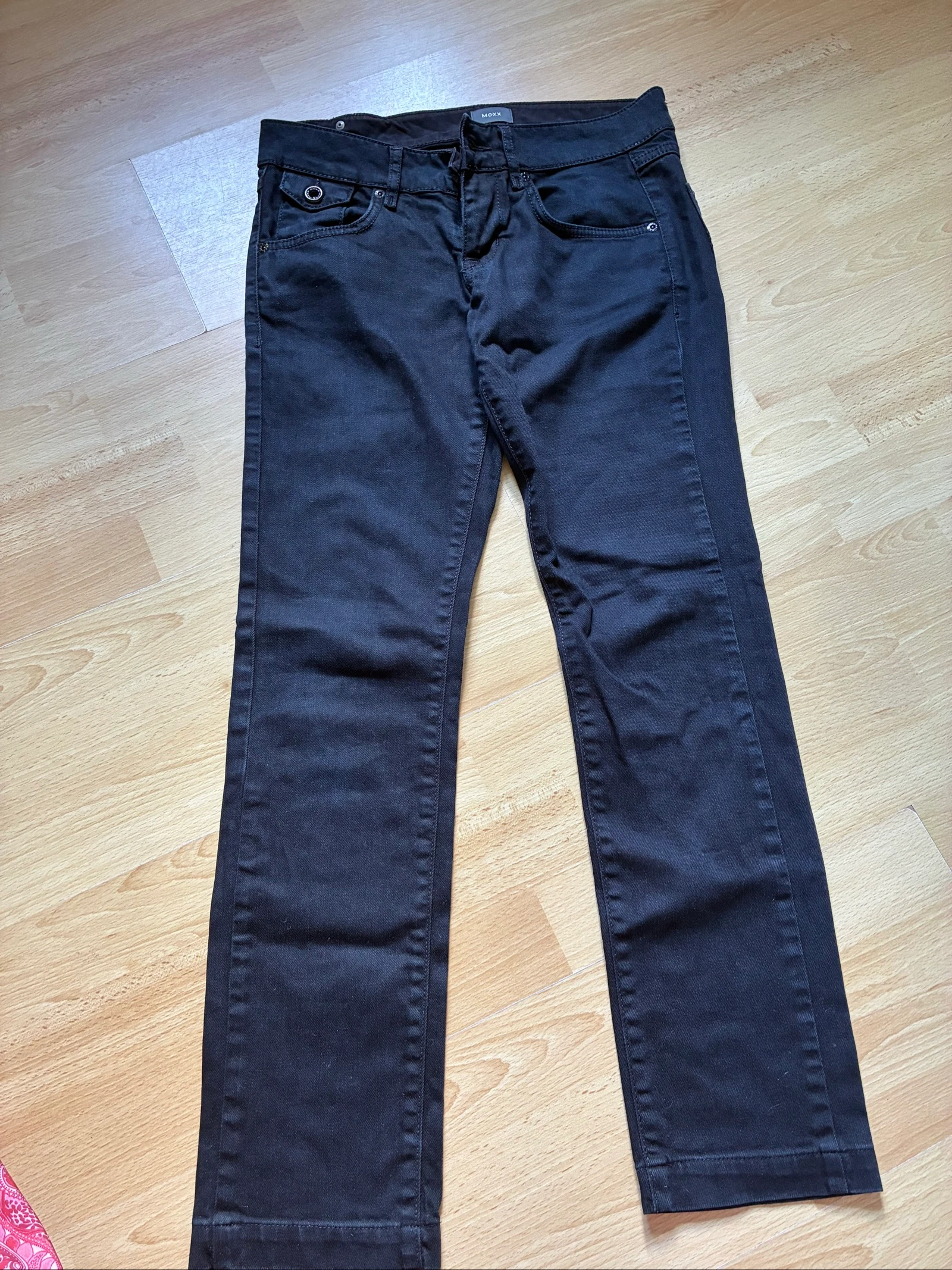 Jeans cintura baixa feminino vintage PP – photo 3